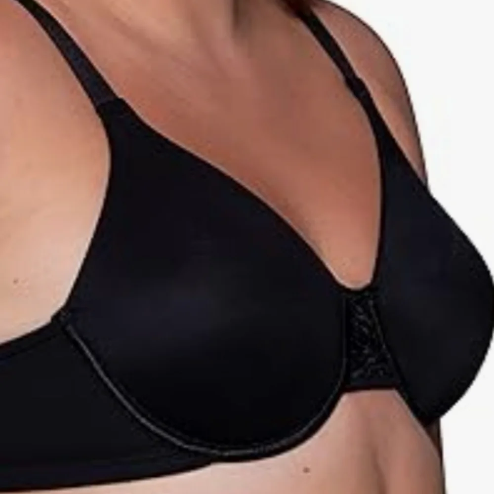 Vanity Fair Beauty Back Full Figure Underwire Minimizer 76080 34H Mid Black